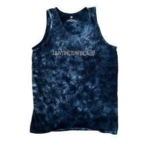 Juniors Blue Tank Top